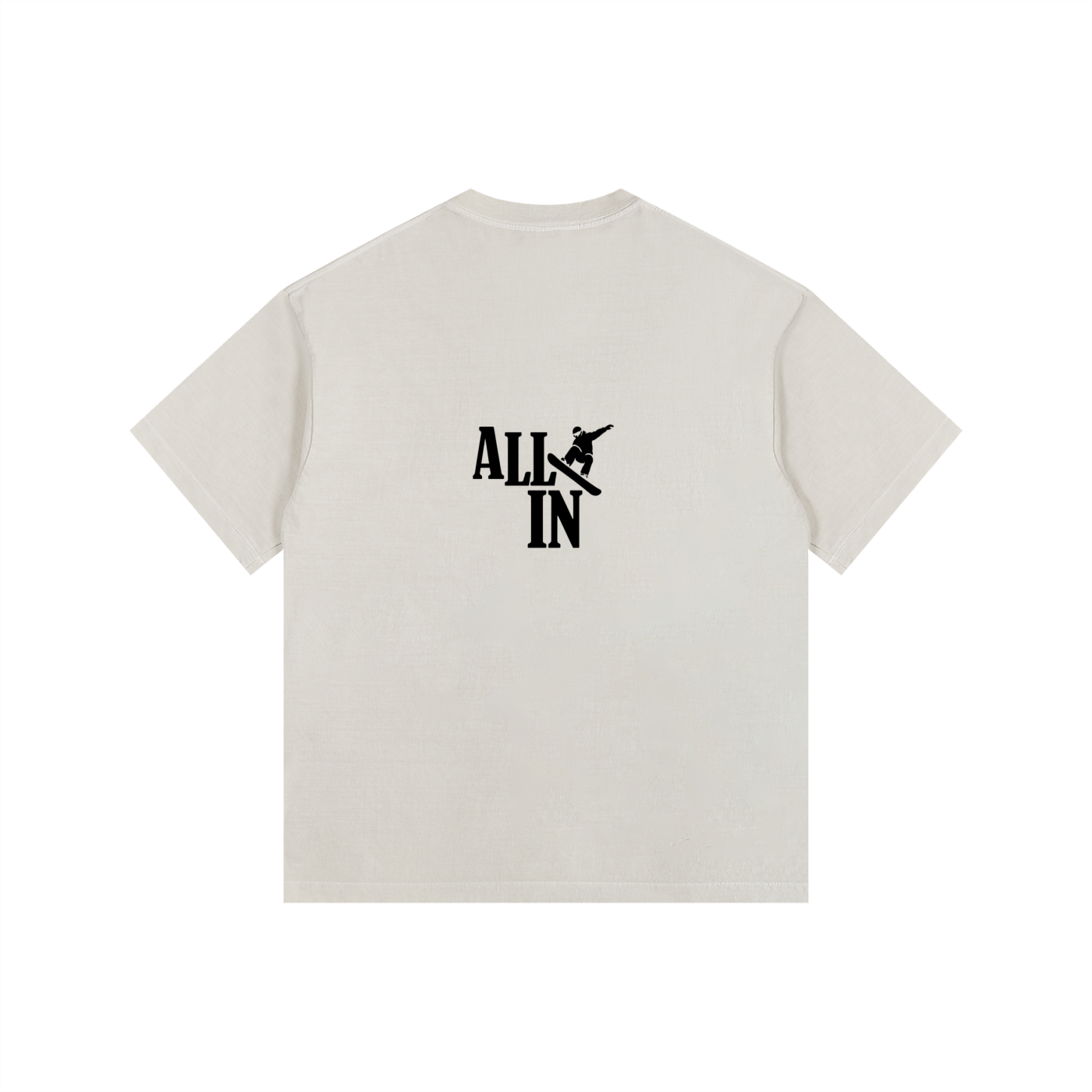 T-Shirt - All In Snowboard