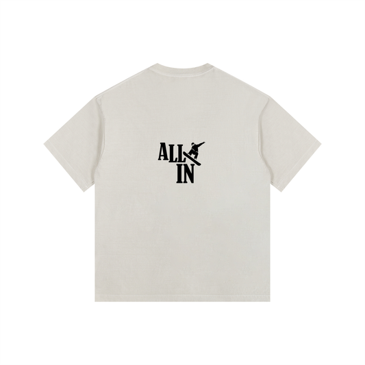 T-Shirt - All In Snowboard